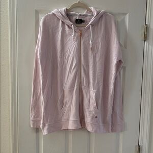 Volcom Light Purple Zip-Up Hoodie